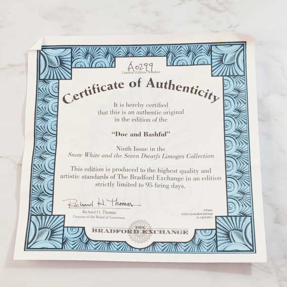 The Bradford Exchange Disney Ceramic Trinket Box EUC - Picture 11 of 12